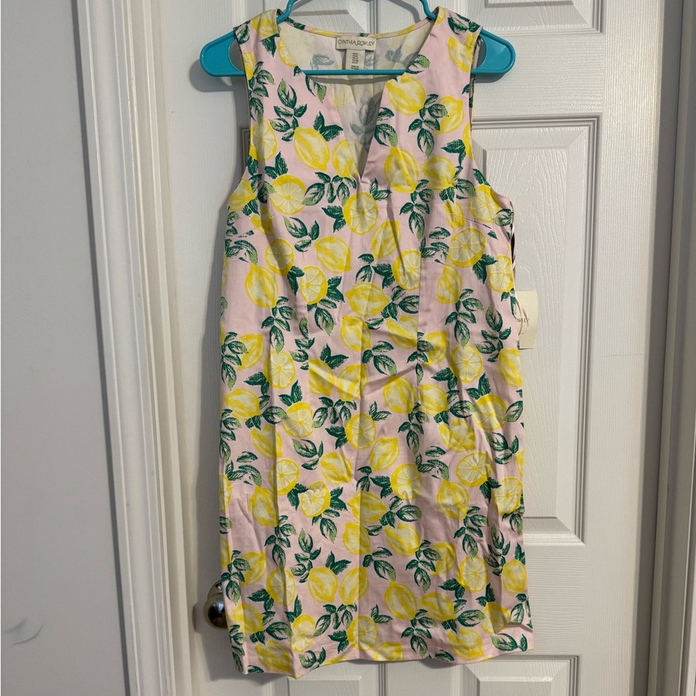 Cynthia Rowley Lemon dress size 8